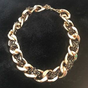 GOLD NECKLACE link choker
