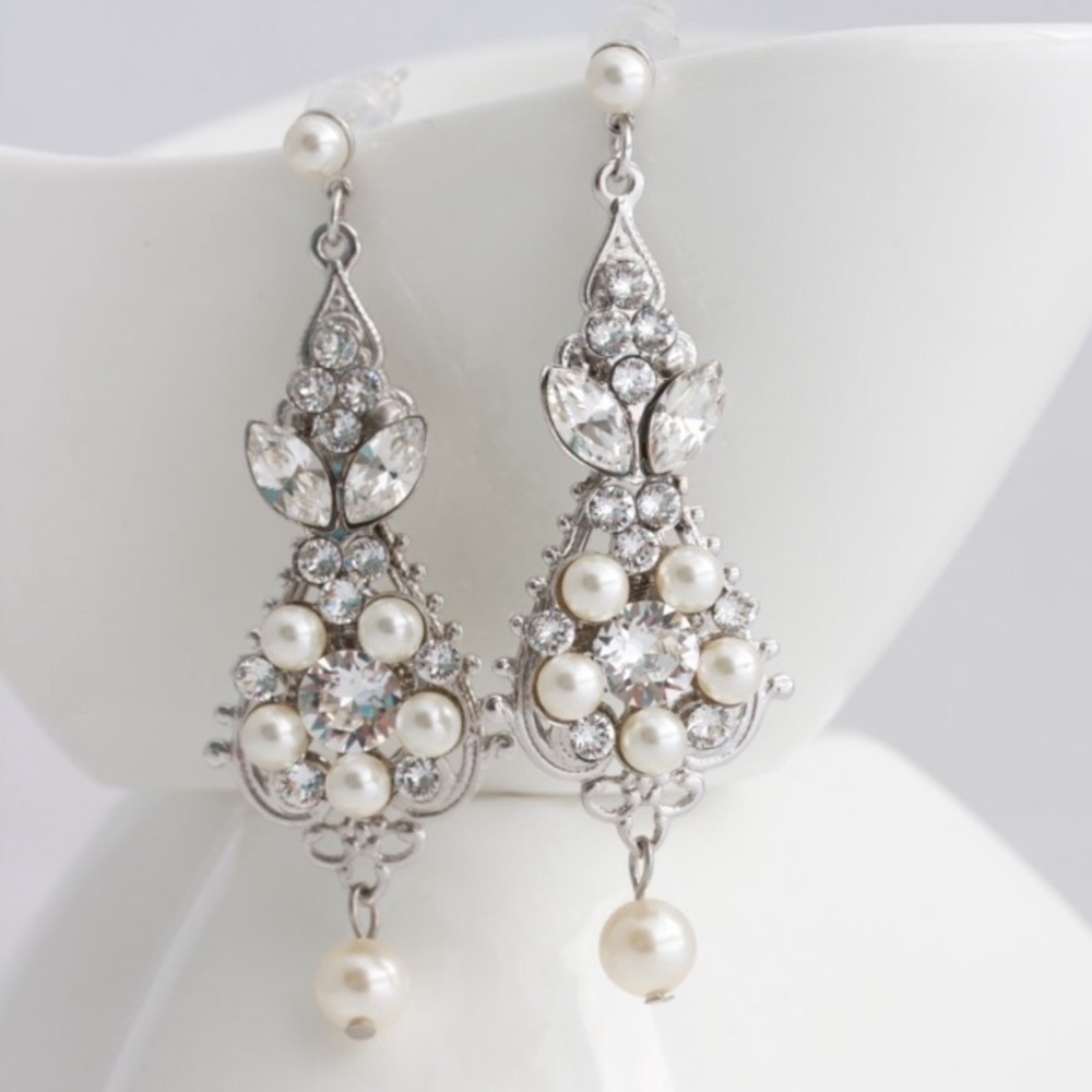 Bridal Chandelier Earrings