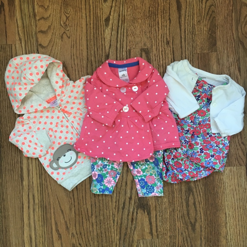 Carter’s Baby Girl Bundle Newborn