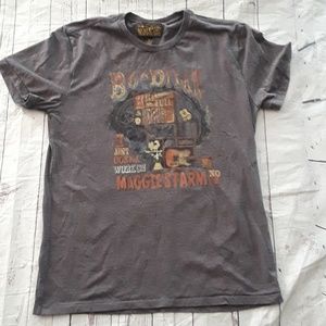 Lucky Brand grey "Bob Dylan" t shirt medium
