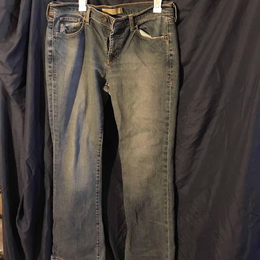 Old Navy, just below waist, Bootcut Jeans