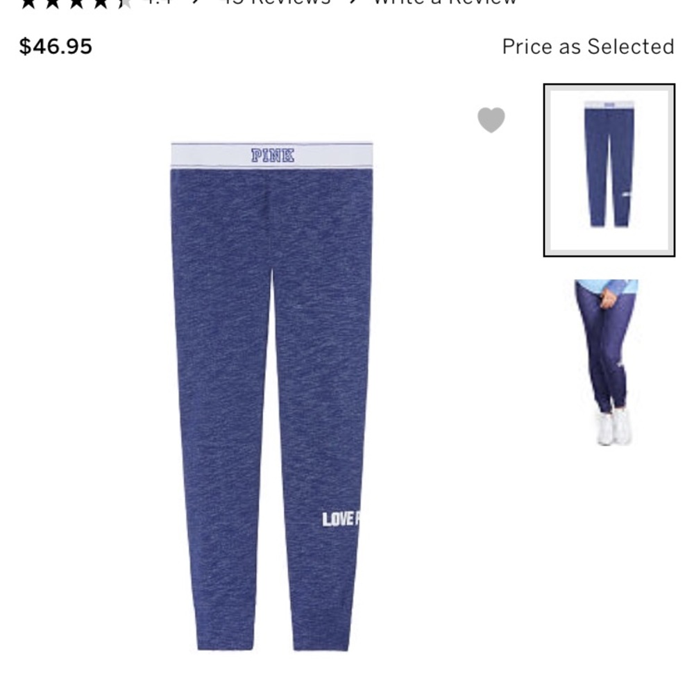 Brand New VS pink sweatpants.