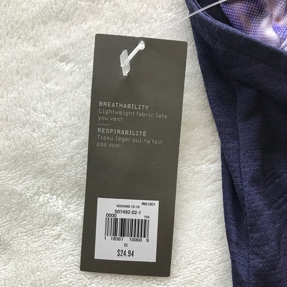 NWT Old Navy Active Strappy Tank, XS - Picture 5 of 5