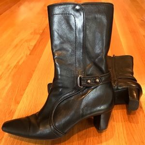 Cole Haan leather booties