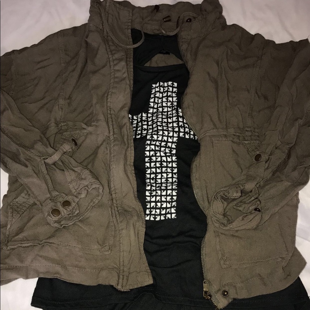 Top with Light Jacket