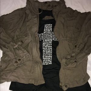 Top with Light Jacket