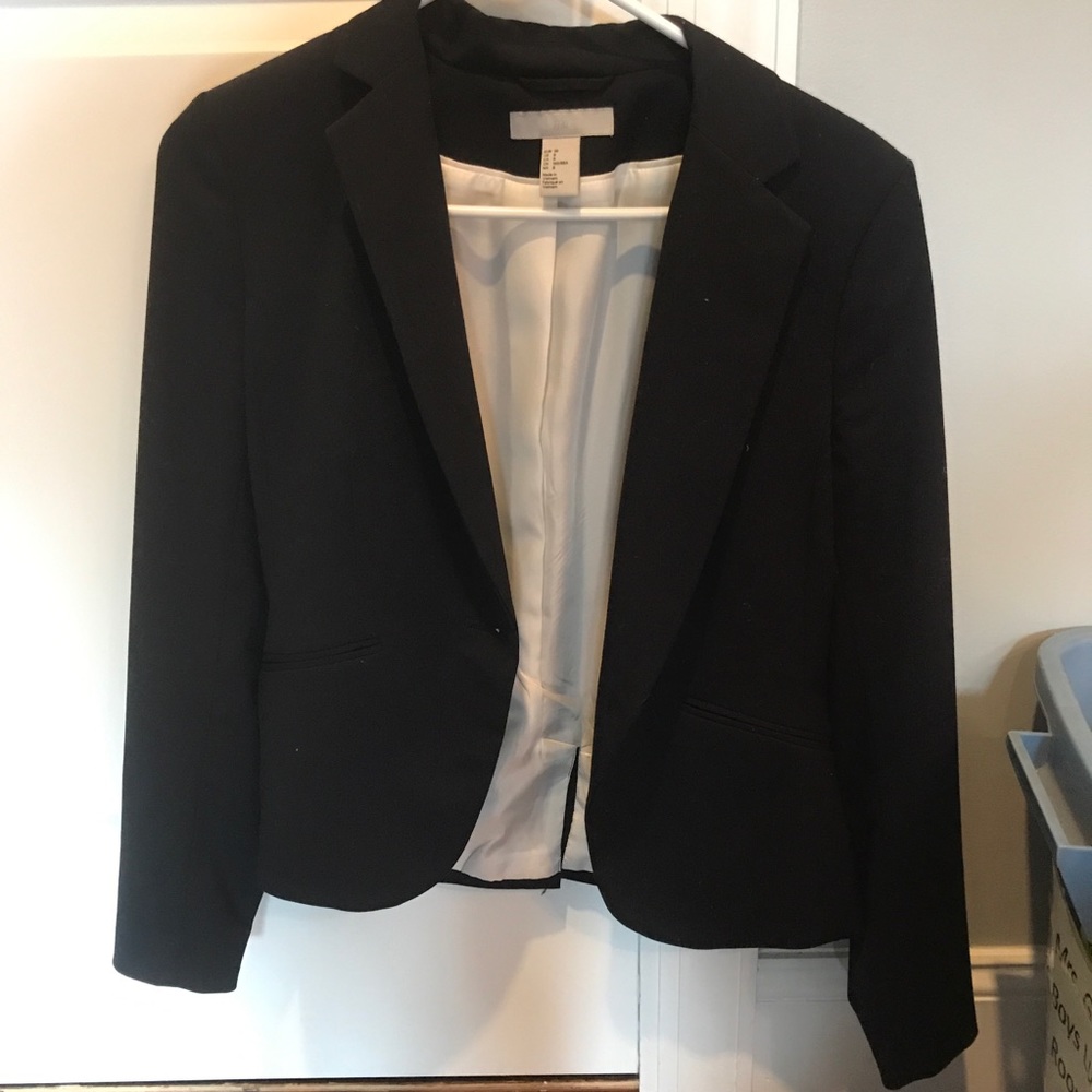 H&M Navy Blue Suit jacket