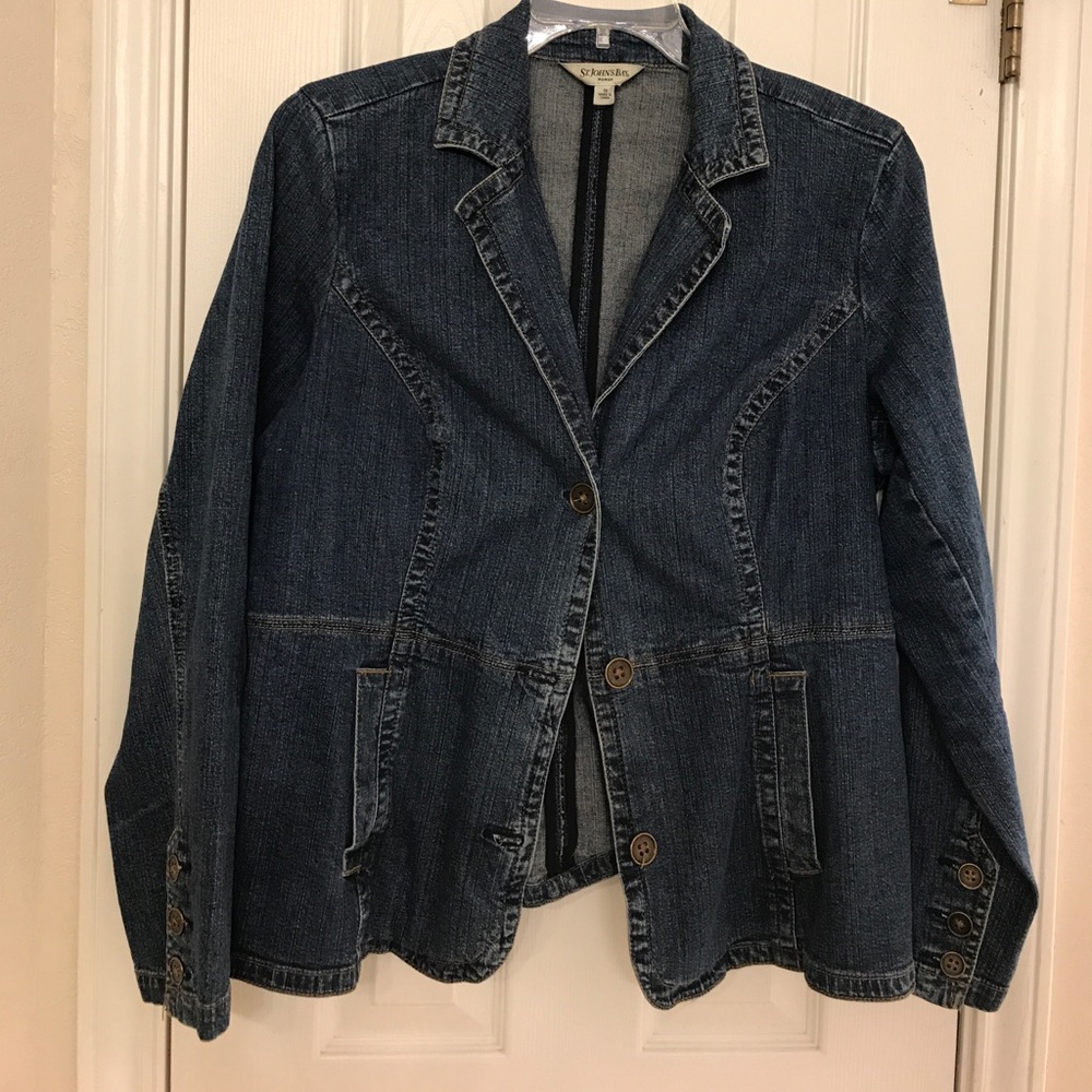 Fitted Jean Blazer