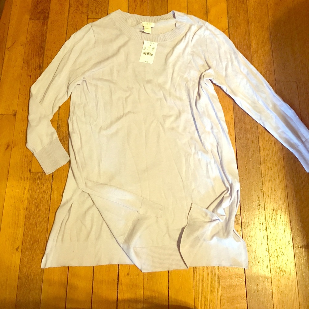 NWT J crew factory light weight tunic sweater