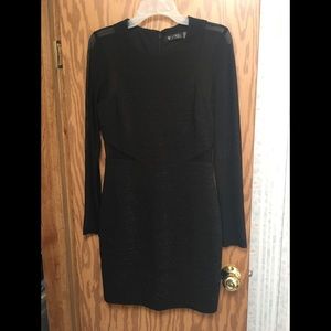 Guess Los Angeles Black Cut Out Cocktail Dress