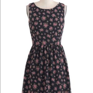 Modcloth Bouquet of Buds Dress