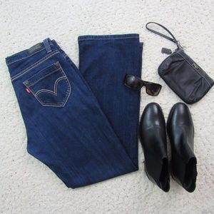 Levi's 529 Sz 12 Curvy Boot Stretch Jeans