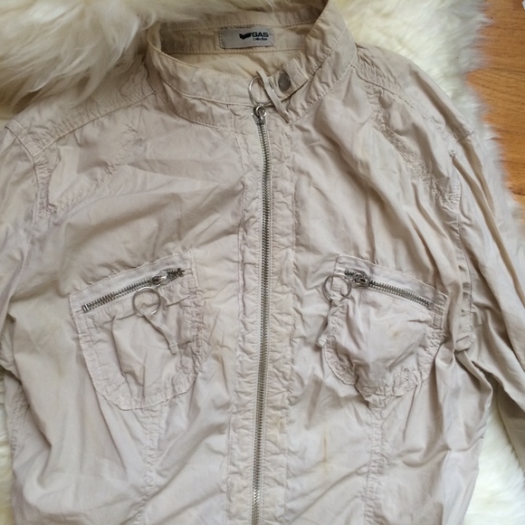 Gas parachute coat with silver hardware - Picture 2 of 3