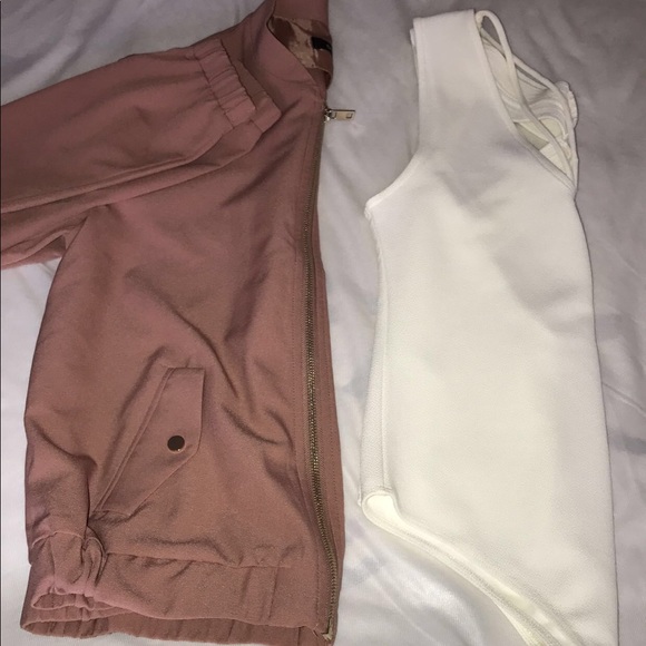 Body Suit w/ Rosy Pink Light Jacket - Picture 3 of 3