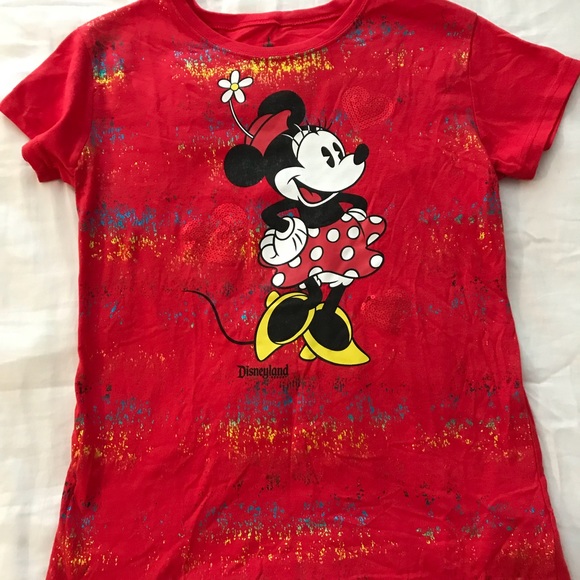 Disneyland Minnie Mouse Shirt Size XL worn once! - Picture 1 of 3