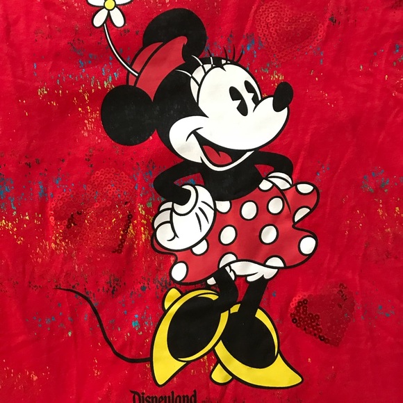 Disneyland Minnie Mouse Shirt Size XL worn once! - Picture 2 of 3