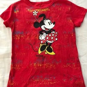 Disneyland Minnie Mouse Shirt Size XL worn once!