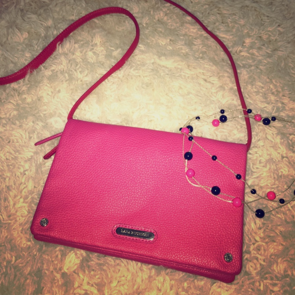 Pink & Red crossbody