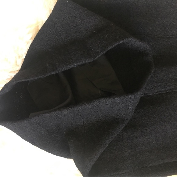 Authentic Chanel wool midi skirt houndstooth 42 M - Picture 8 of 8