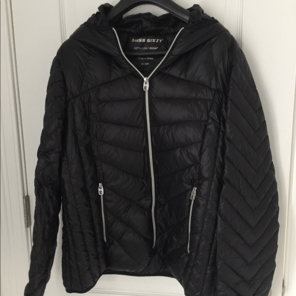 Miss Sixty ultra light weight hooded jacket