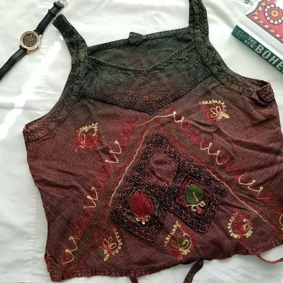 Shore Line Tops - Boho style crop top Shore Line Tops - Boho style crop top