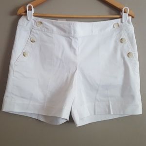 Ann Taylor white shorts
