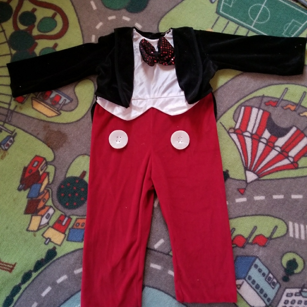Mickey mouse costume 2t