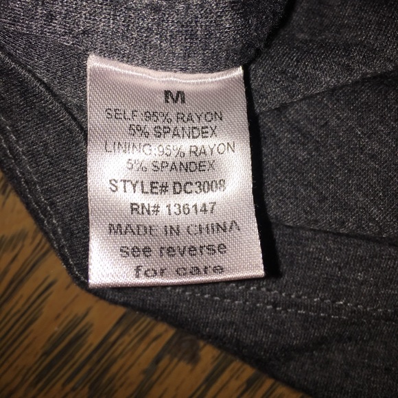 *DONATED* Super Soft Grey Cotton Dress - Picture 4 of 6