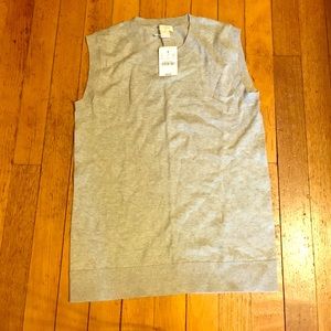 NWT J. Crew factory cardigan shell.