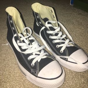 Black Converse high tops