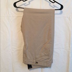 Khaki chino pants