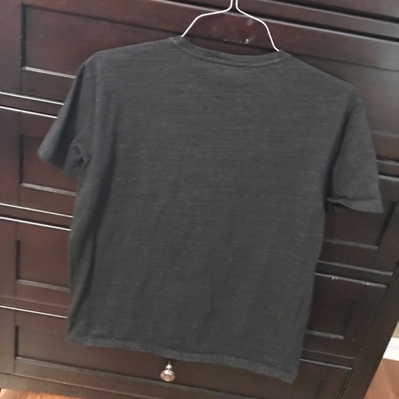 Heather black Polo T-shirt - Picture 2 of 3