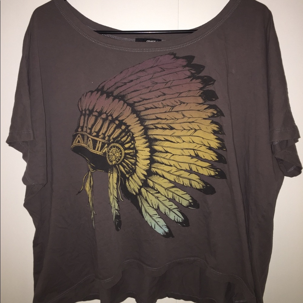 Indian Headdress Baggy Tee