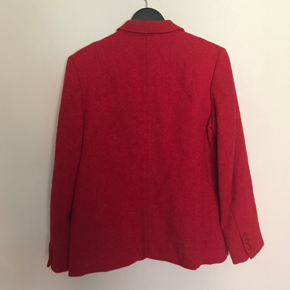 Vintage Red Pendleton Blazer - Picture 5 of 7