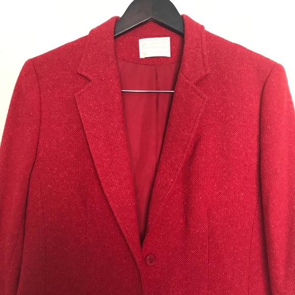 Vintage Red Pendleton Blazer - Picture 2 of 7