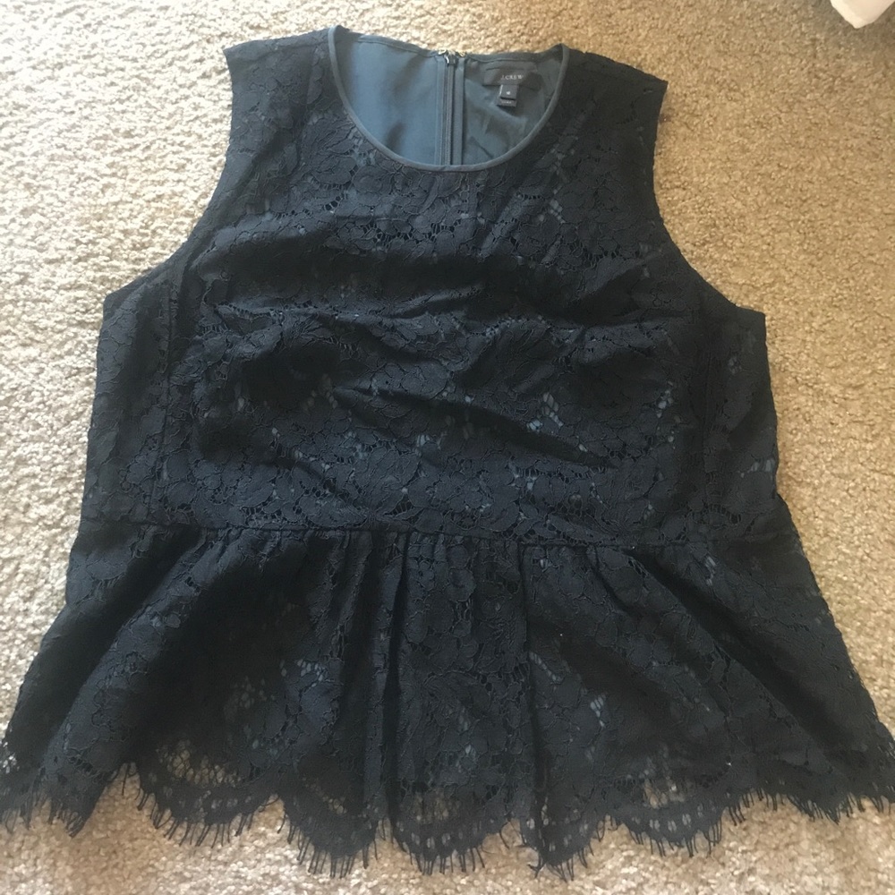 J.Crew Peplum top