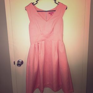 Pink cocktail dress