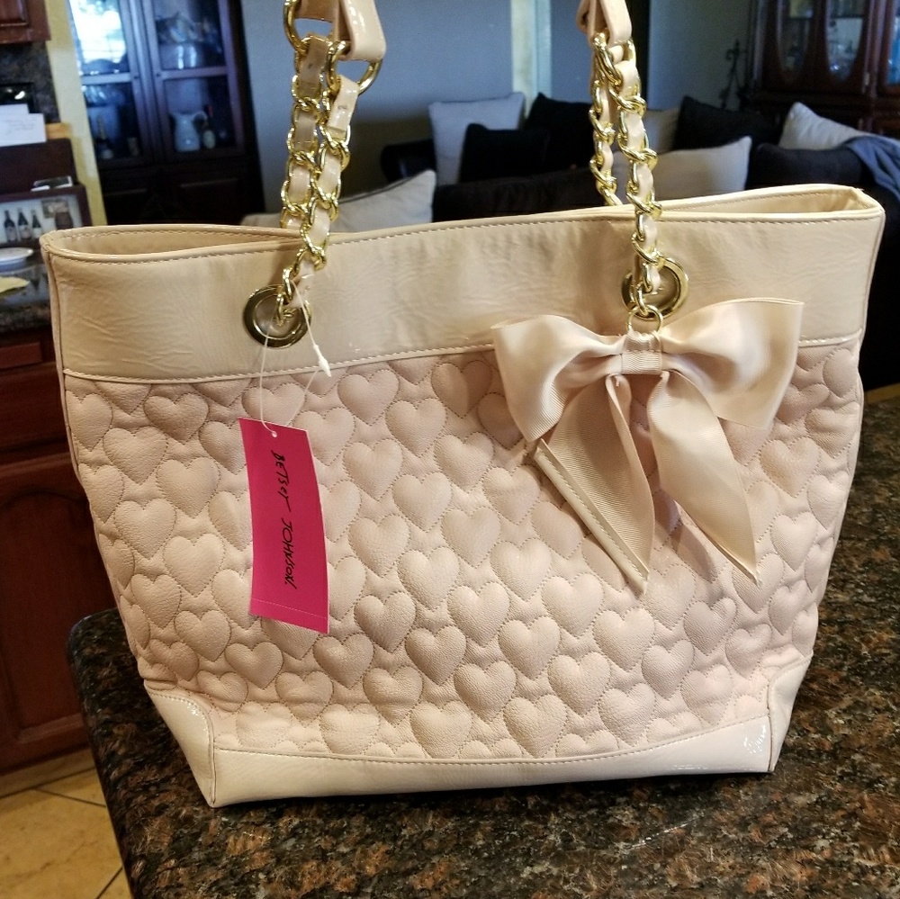 Betsey Johnson Blush Handbag