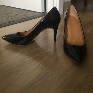 JCrew factory patent leather pumps