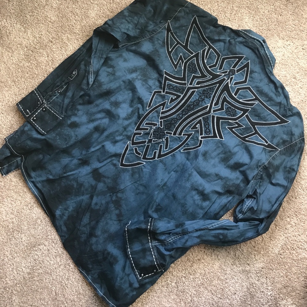 Men's Roar brand button down shirt. Size 2XL.