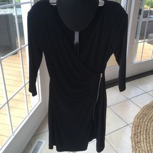 NWOT Black Express Cocktail Dress Medium