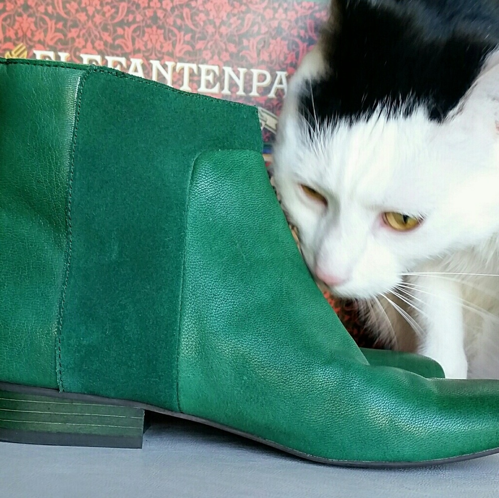 Seychelles Bottle Green Booties