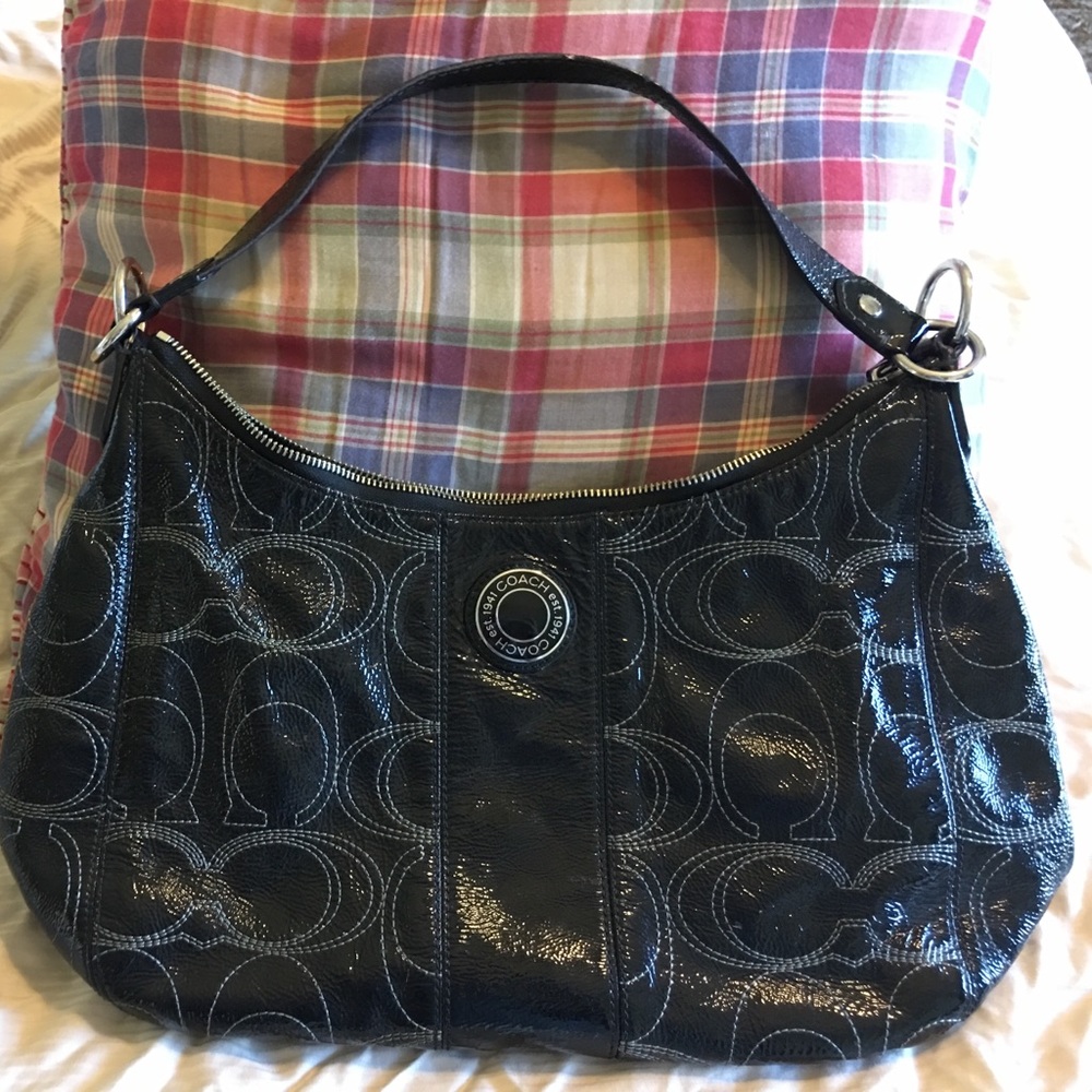 Patent Leather Coach bag - Gorgeous!