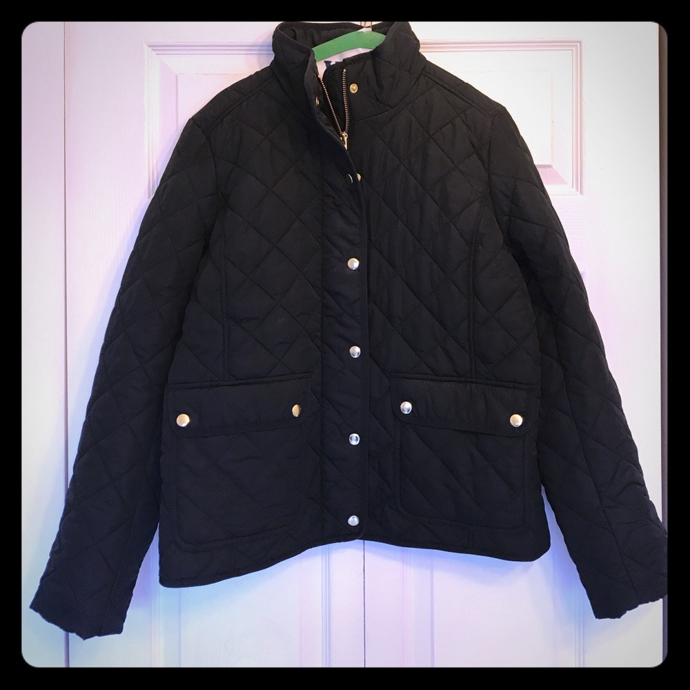 J Crew Quilted Jacket