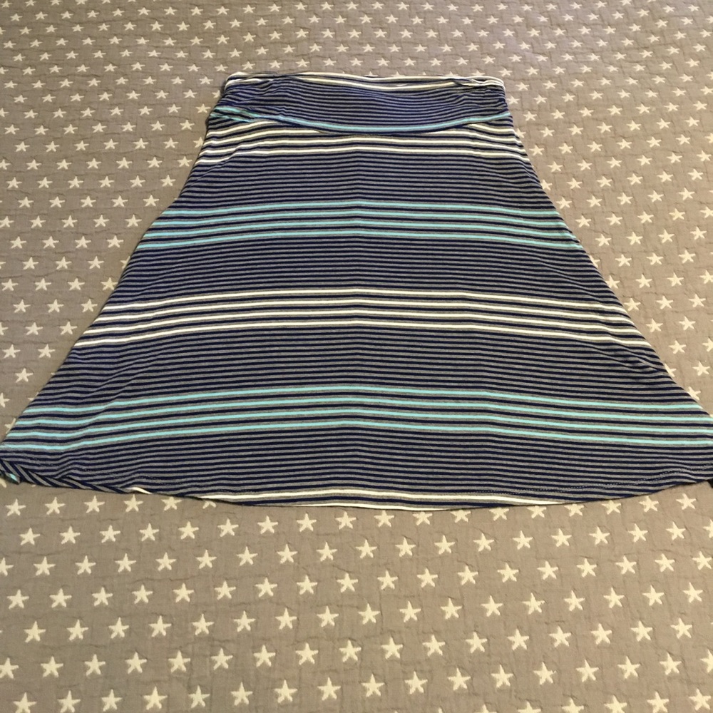 EUC Striped Skirt