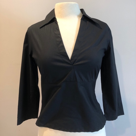 Banana Republic Stretch Blouse Bundle Sz 2 - Picture 1 of 2
