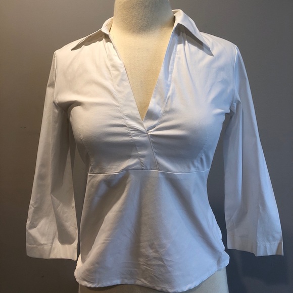 Banana Republic Stretch Blouse Bundle Sz 2 - Picture 2 of 2