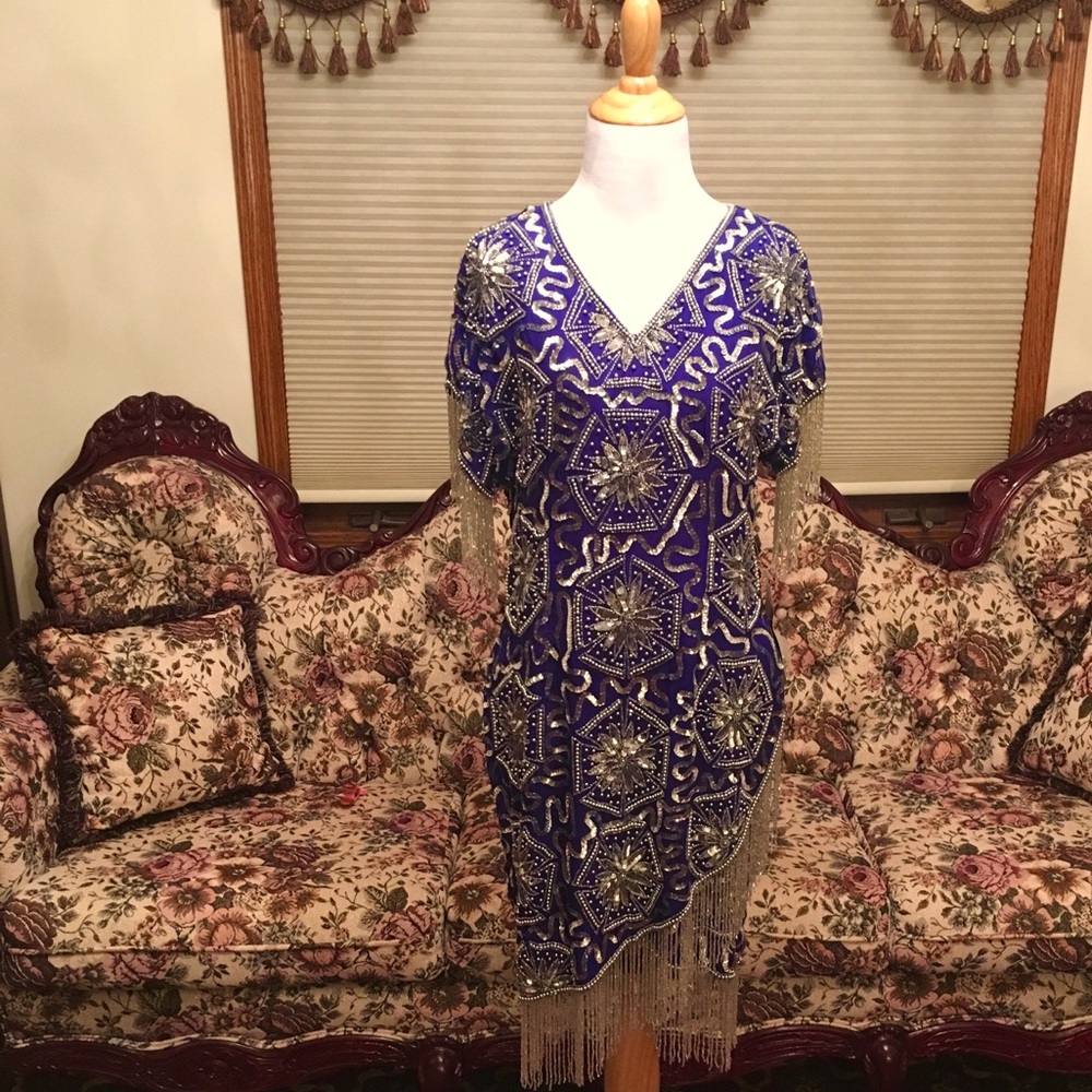 Beaded Evening Dress