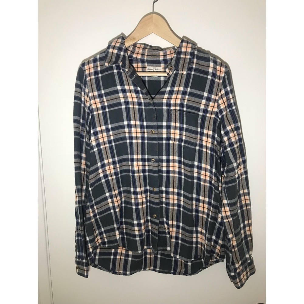 Madewell “Broadway and Broome” Flannel Shirt