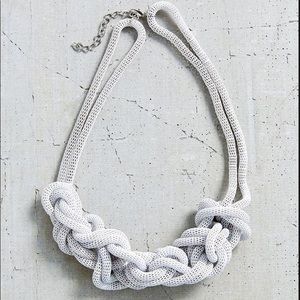 Urban outfitters knotted statement necklace